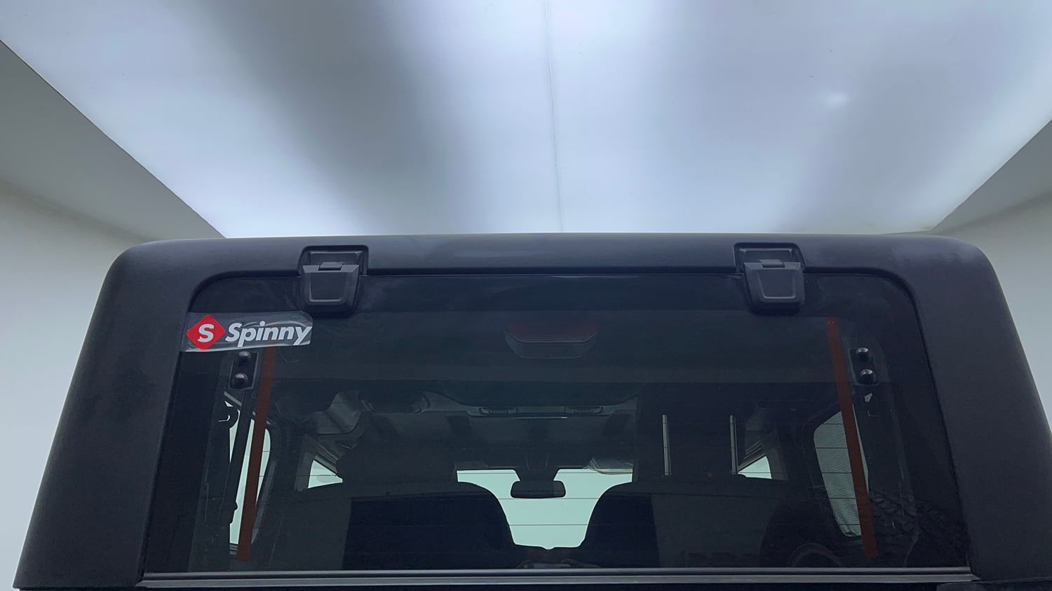 Used 2022 mahindra Thar LX Hard Top Petrol AT 4WD Petrol Automatic exterior BACK WINDSHIELD VIEW
