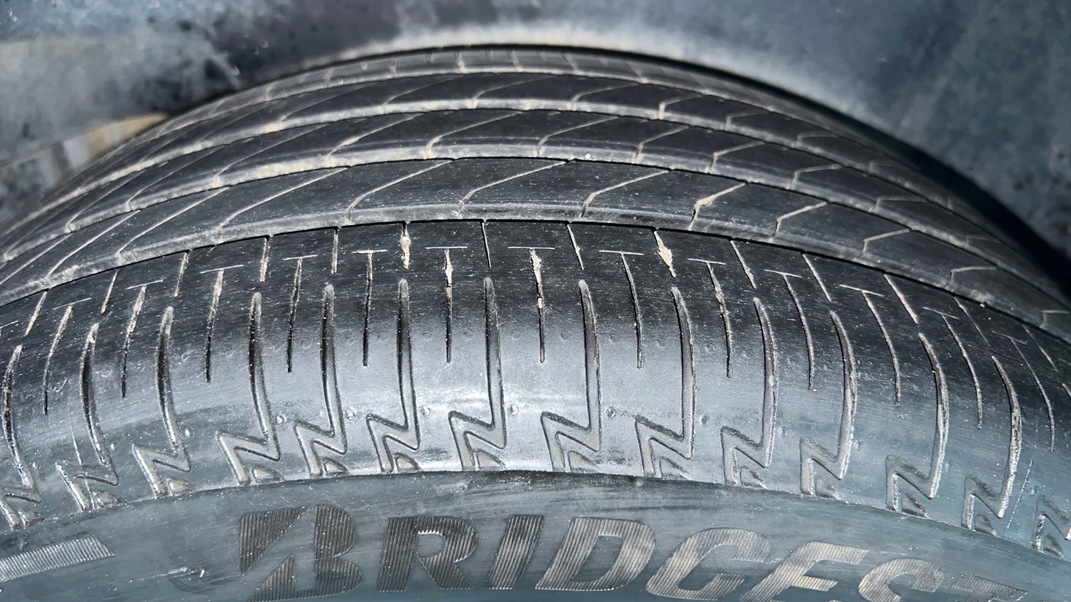 Used 2024 Honda Elevate VX CVT Petrol Automatic tyres RIGHT REAR TYRE TREAD VIEW