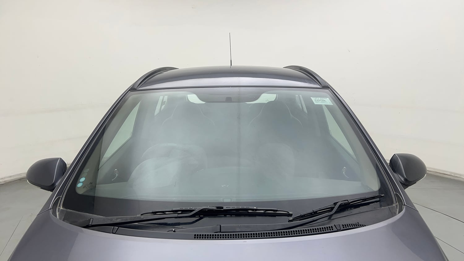 Used 2017 Hyundai Grand i10 Sportz 1.2 Kappa VTVT Petrol Manual exterior FRONT WINDSHIELD VIEW