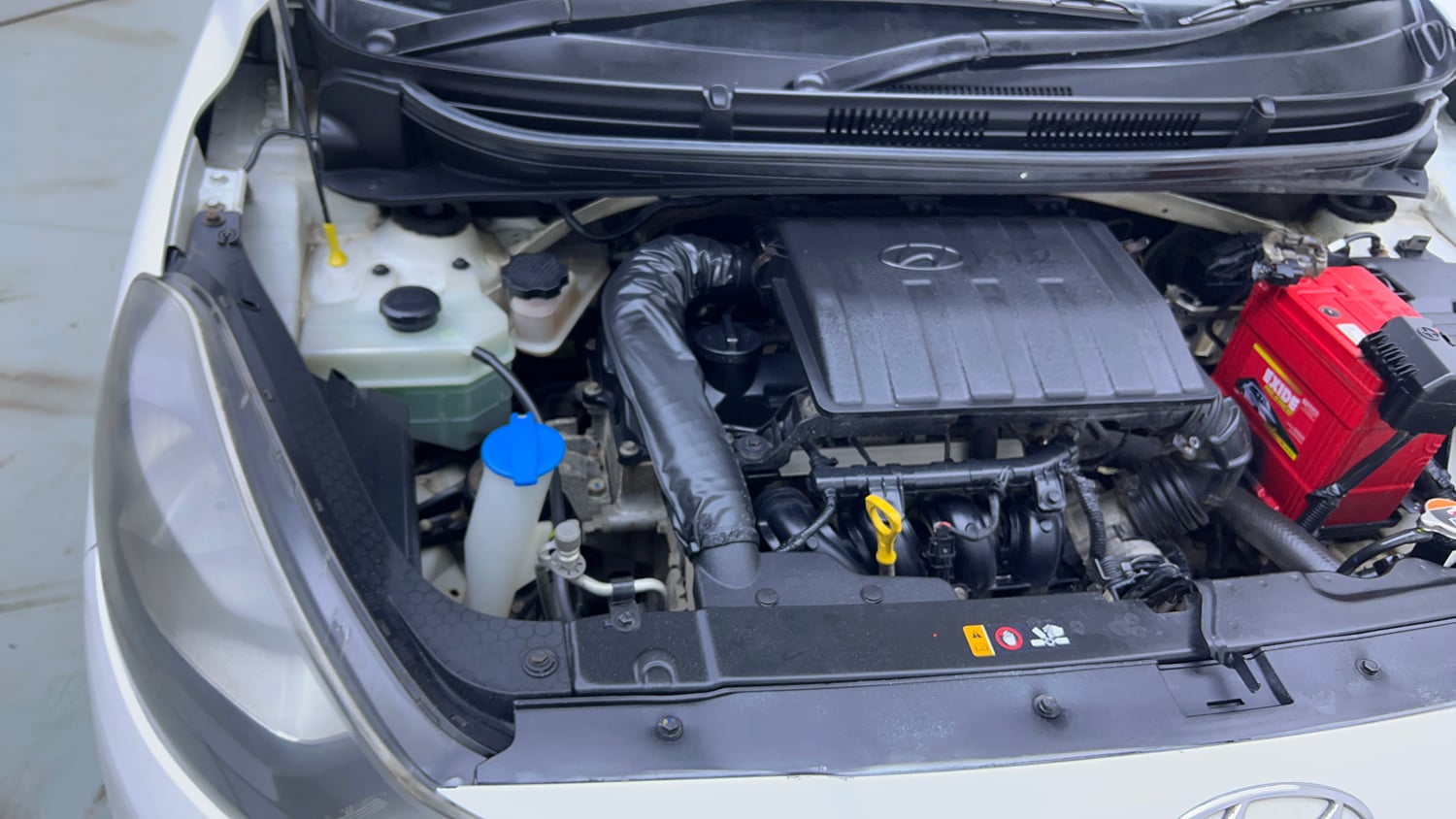 Used 2020 Hyundai Grand i10 Nios Sportz 1.2 Kappa VTVT Petrol Manual engine ENGINE RIGHT SIDE VIEW