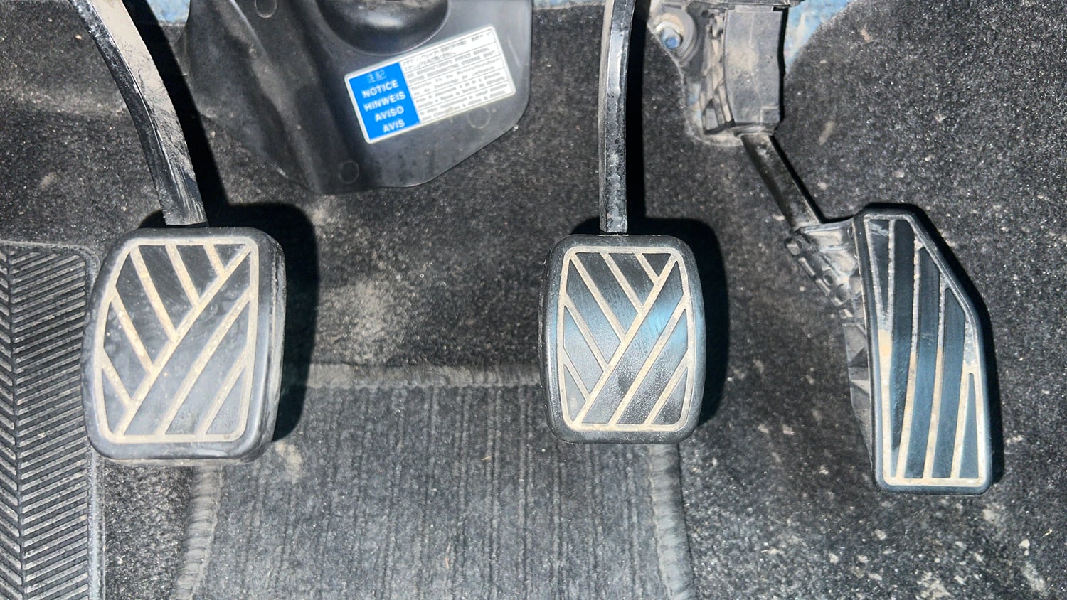 Used 2021 Maruti Suzuki Baleno Zeta Petrol Manual interior PEDALS VIEW