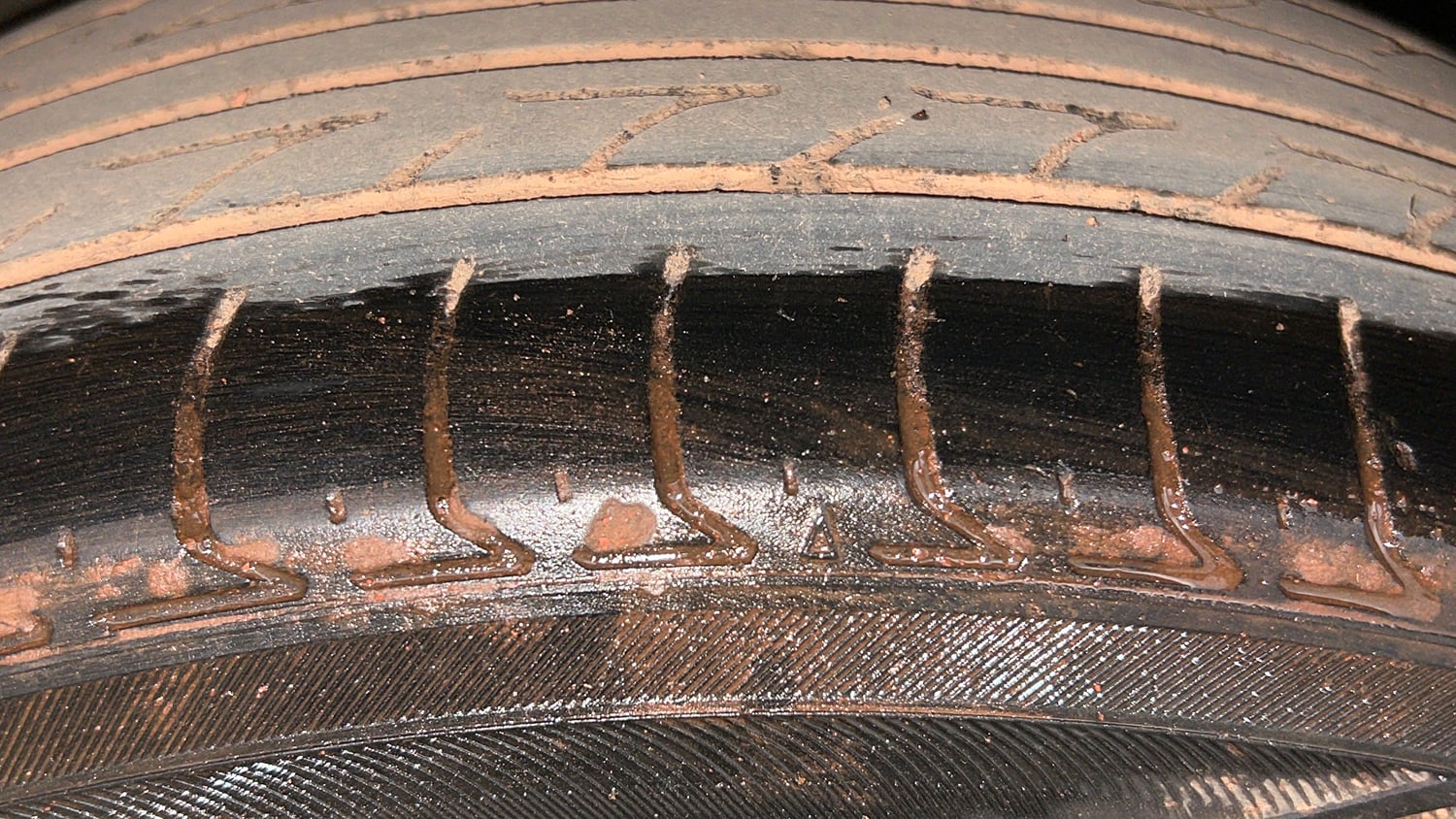 Used 2021 Honda WR-V SV MT Diesel Diesel Manual tyres RIGHT FRONT TYRE TREAD VIEW