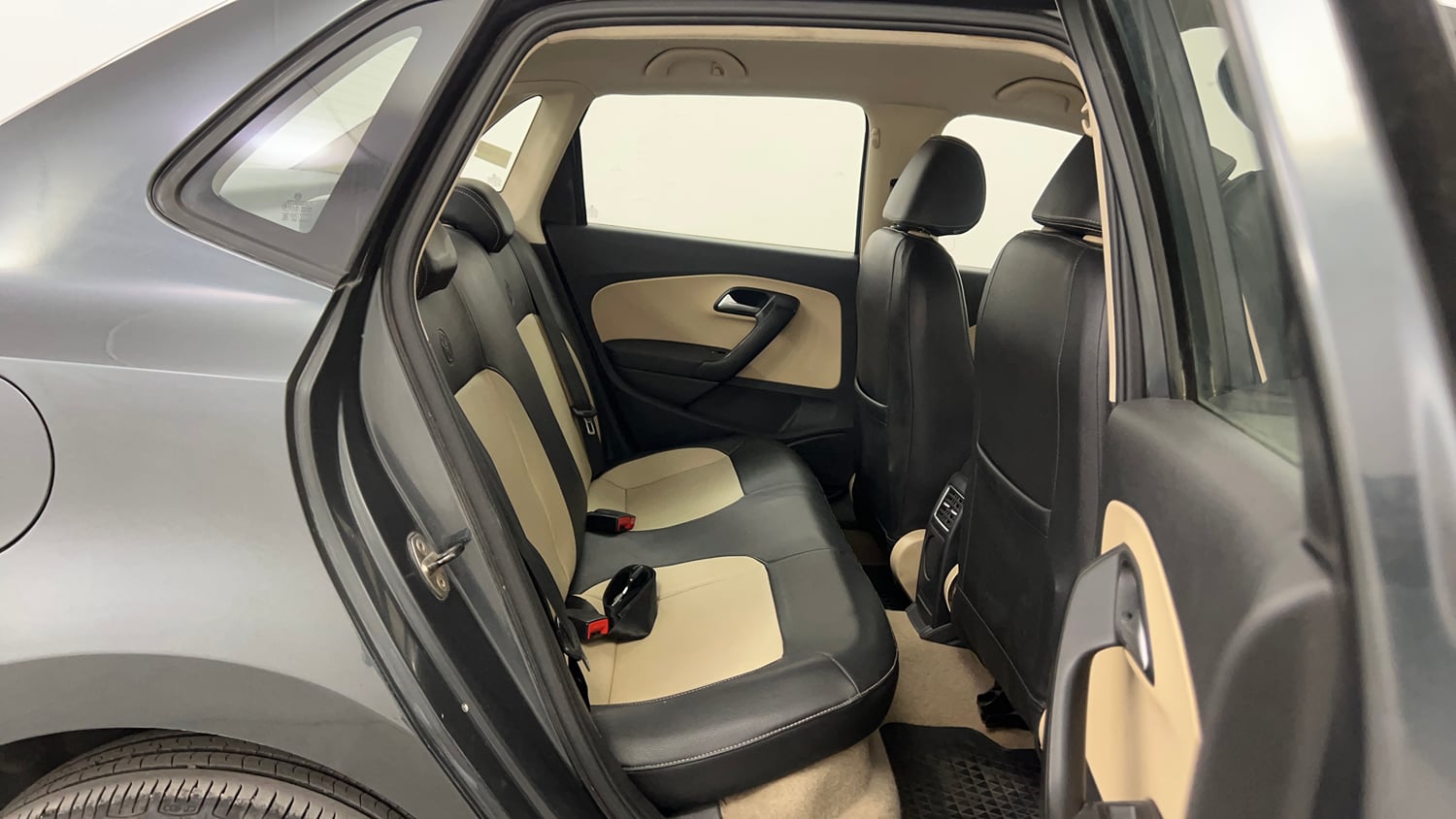 Used 2016 Volkswagen Ameo Highline1.2L (P) Petrol Manual interior RIGHT SIDE REAR DOOR CABIN VIEW