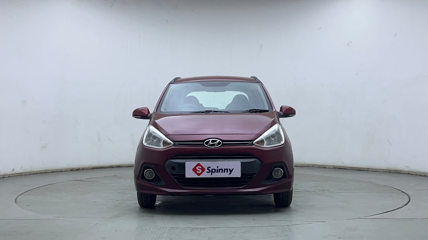Used 2014 Hyundai Grand i10 Asta 1.2 Kappa VTVT Petrol Manual exterior FRONT VIEW