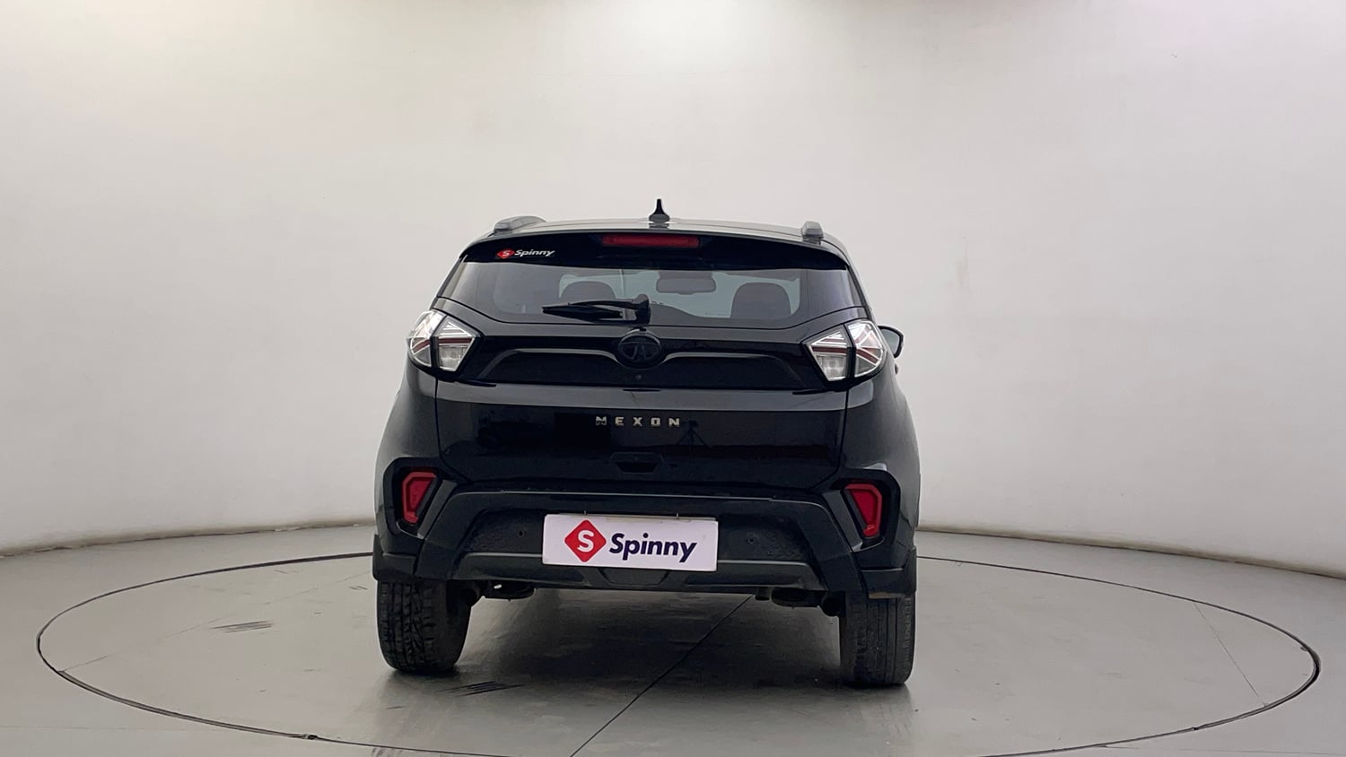 Used 2023 Tata Nexon XZA Plus LUXS Diesel Red Dark Edition Diesel Automatic exterior BACK VIEW