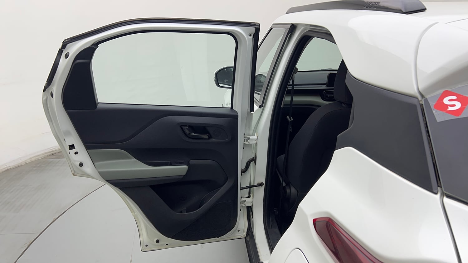 Used 2024 Tata Punch Adventure Rhythm AMT Petrol Automatic interior LEFT REAR DOOR OPEN VIEW