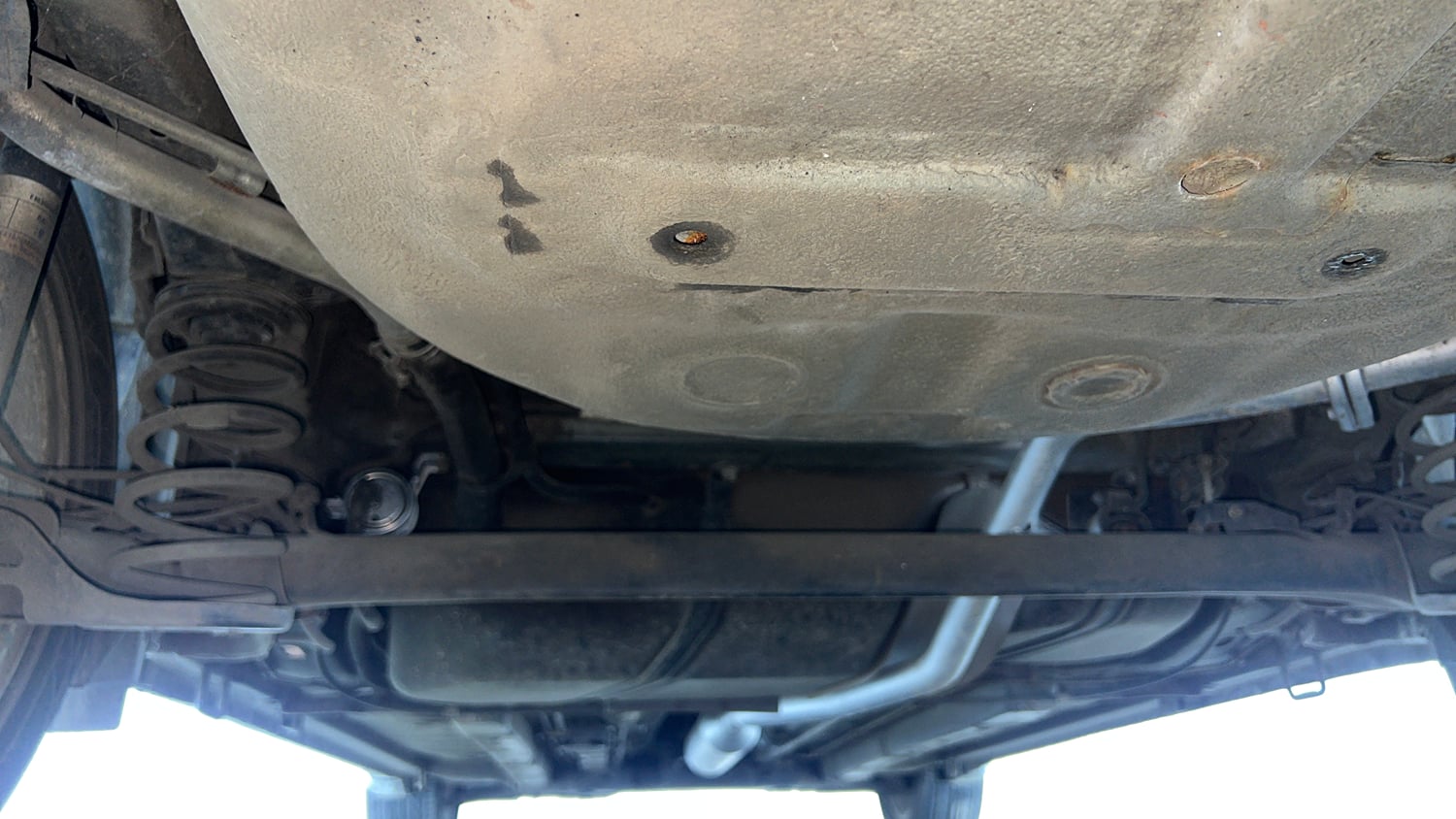 Used 2018 Maruti Suzuki Ciaz Alpha Hybrid 1.5 Petrol Manual extra REAR UNDERBODY VIEW (TAKEN FROM REAR)