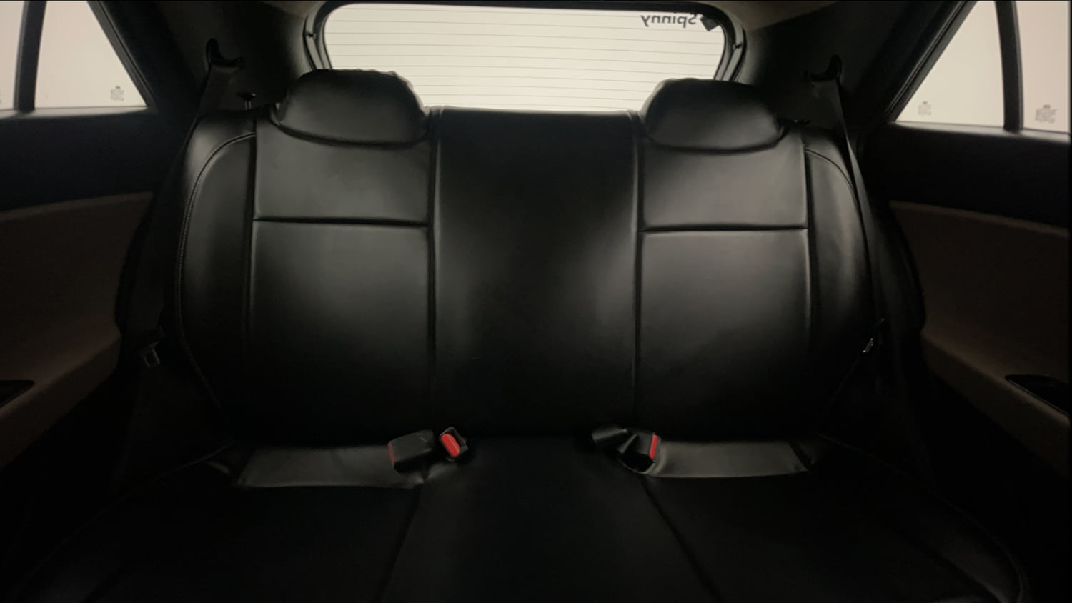Used 2017 Hyundai Elite i20 Sportz 1.2 Petrol Manual interior REAR SEAT CONDITION VIEW