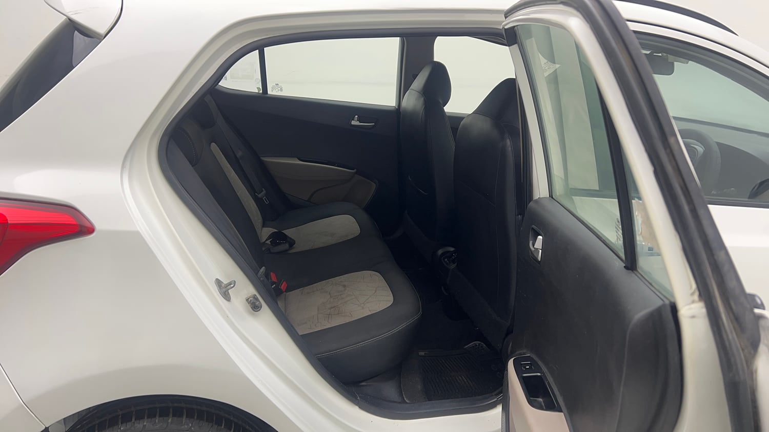 Used 2016 Hyundai Grand i10 Asta 1.2 Kappa VTVT Petrol Manual interior RIGHT SIDE REAR DOOR CABIN VIEW