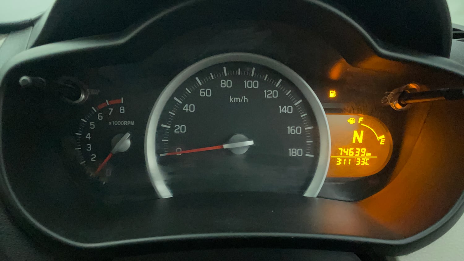 Used 2019 Maruti Suzuki Celerio ZXi (O) AMT Petrol Automatic interior CLUSTERMETER VIEW