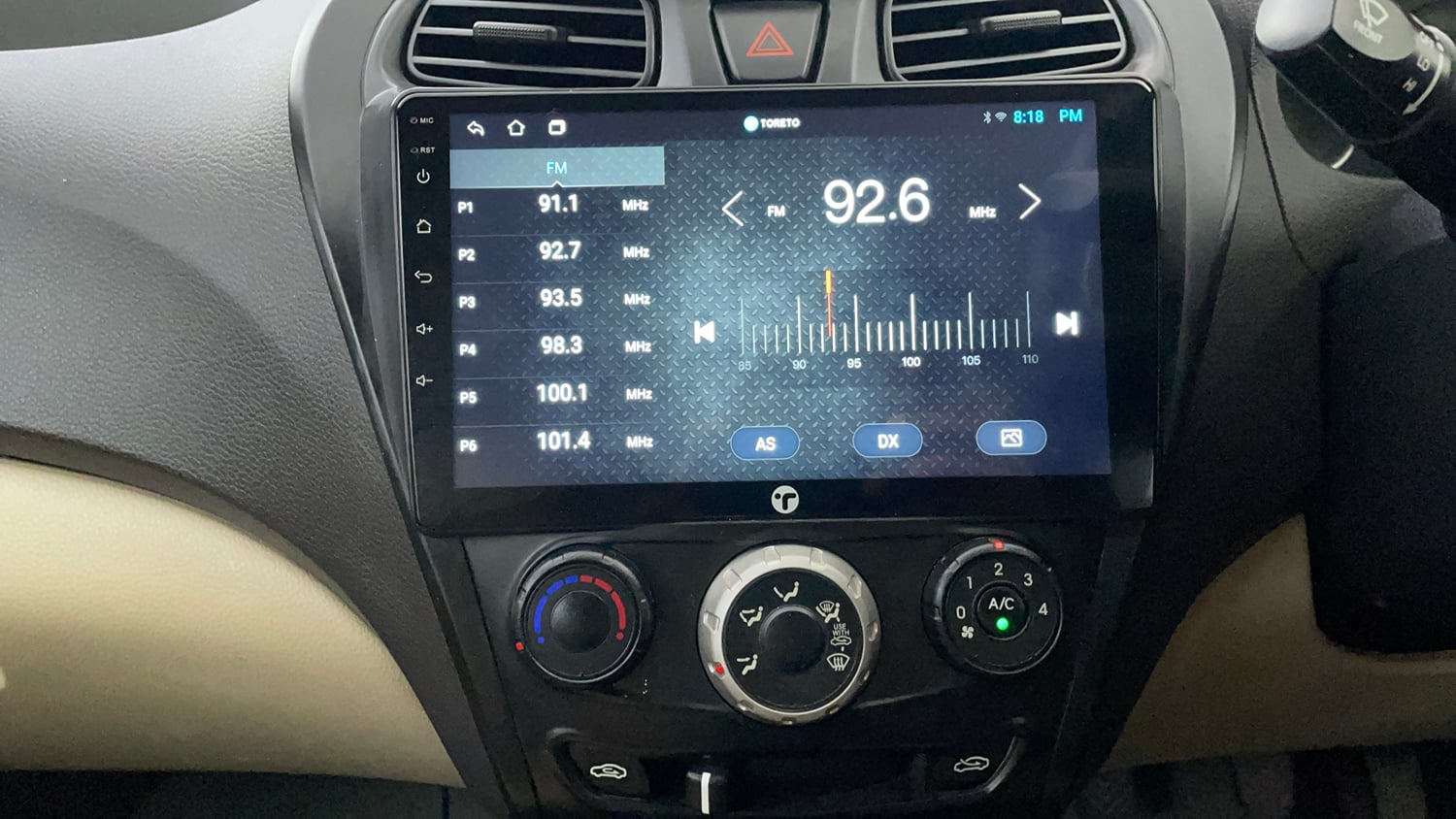 Used 2018 Hyundai Eon Sportz Petrol Manual interior MUSIC SYSTEM & AC CONTROL VIEW