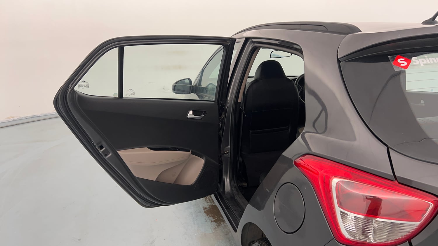 Used 2020 Hyundai Grand i10 Sportz 1.2 Kappa VTVT Petrol Manual interior LEFT REAR DOOR OPEN VIEW