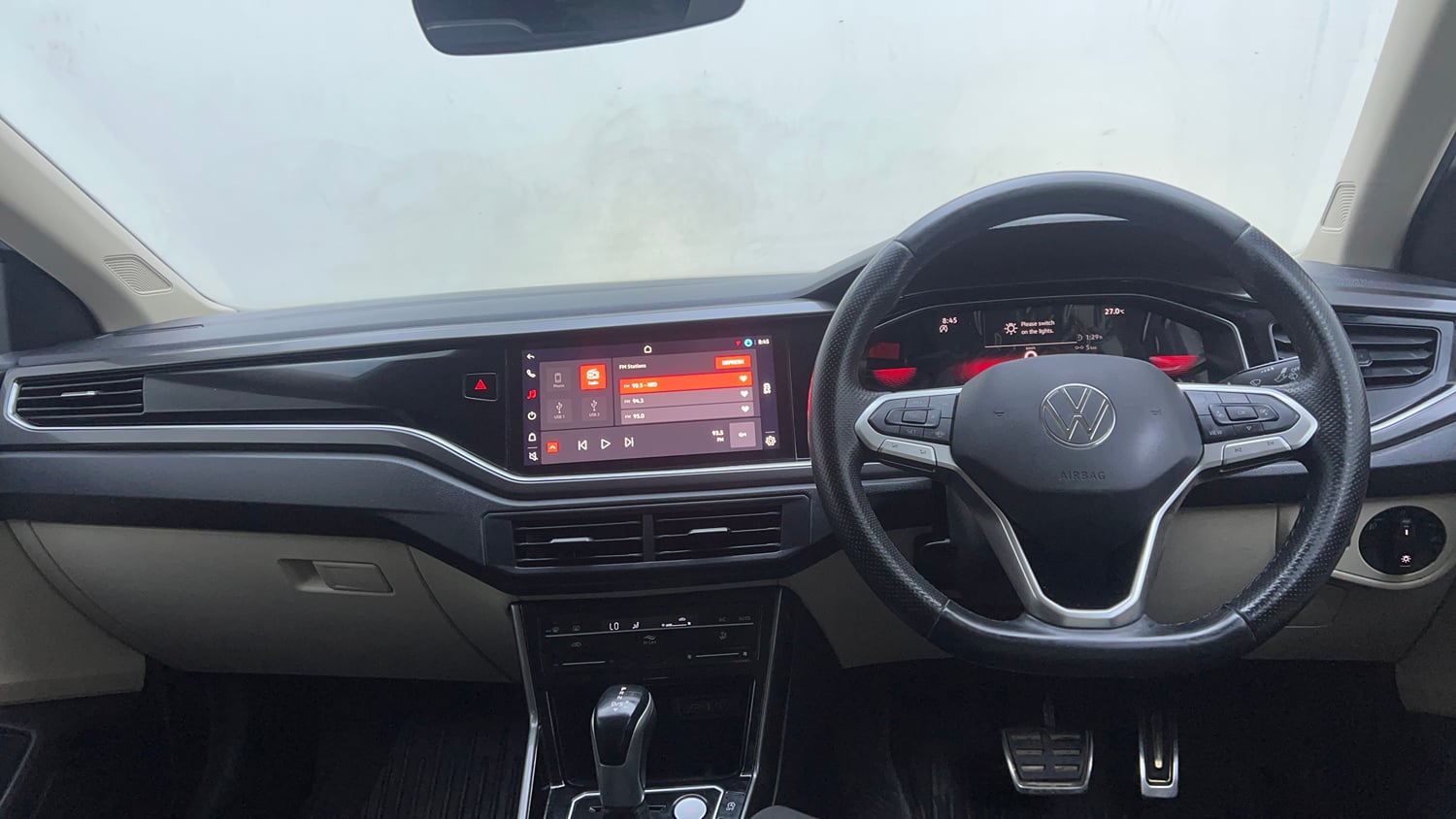 Used 2022 Volkswagen Virtus GT Plus 1.5 TSI EVO DSG Petrol Automatic interior DASHBOARD VIEW