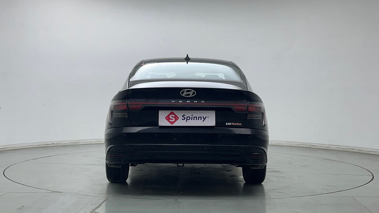 Used 2024 Hyundai Verna SX (O) 1.5 Turbo Petrol DCT Petrol Automatic exterior BACK VIEW