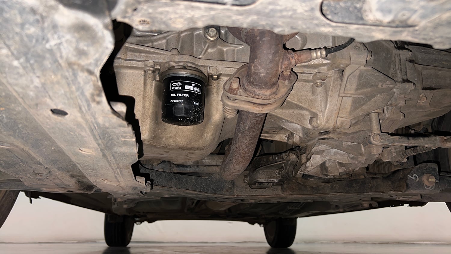 Used 2019 Maruti Suzuki Baleno Zeta Petrol Manual extra FRONT LEFT UNDERBODY VIEW
