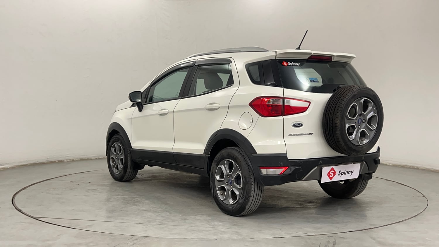 Used 2021 Ford EcoSport Titanium Plus 1.5L Ti-VCT AT Petrol Automatic exterior LEFT REAR CORNER VIEW