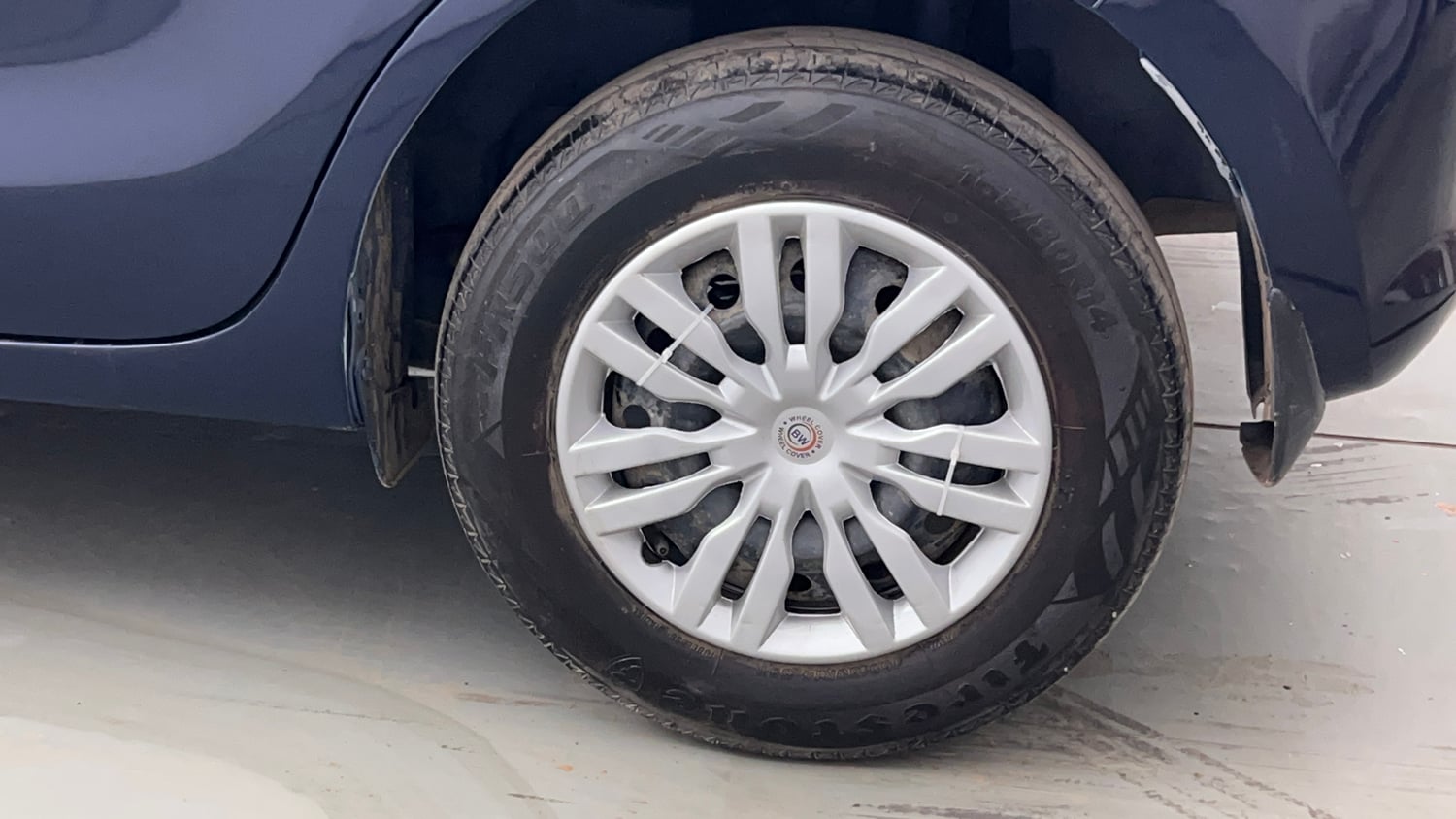 Used 2018 Maruti Suzuki Swift VXi Petrol Manual tyres LEFT REAR TYRE RIM VIEW