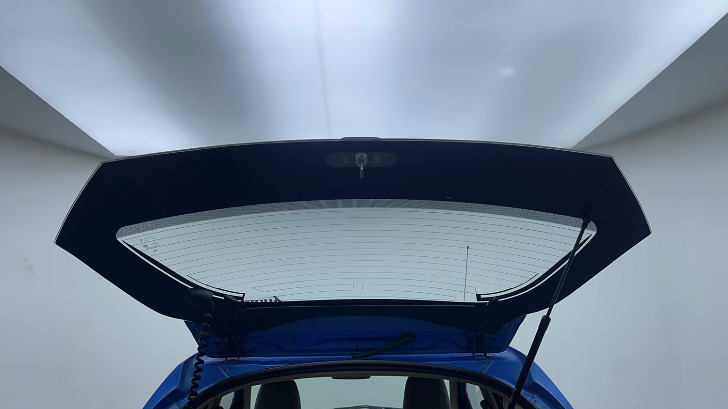 Used 2013 Honda Brio V MT Petrol Manual interior DICKY DOOR OPEN VIEW