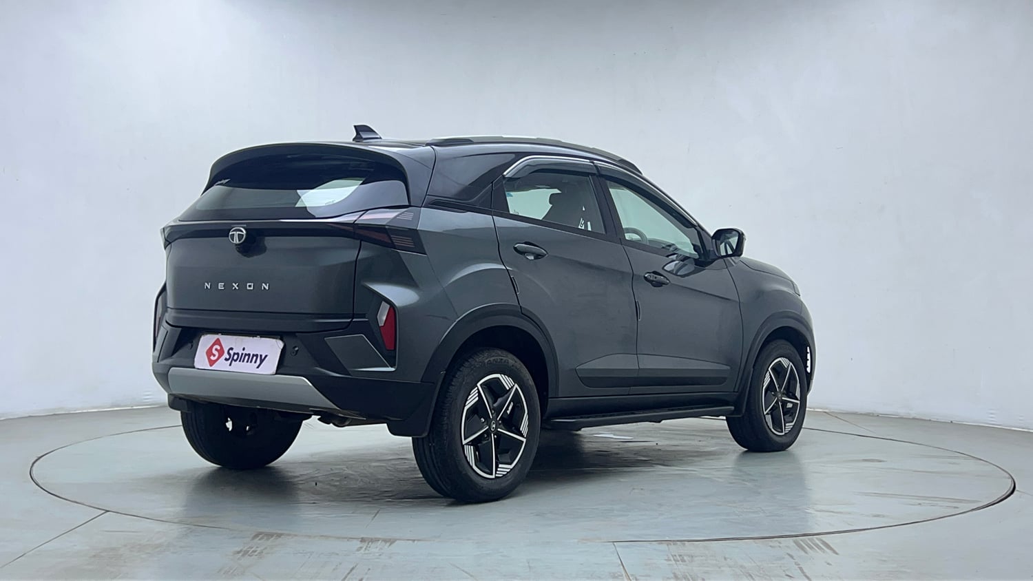 Used 2024 Tata Nexon Fearless Plus 1.2 Revotron Petrol 7DCA DT Petrol Automatic exterior RIGHT REAR CORNER VIEW