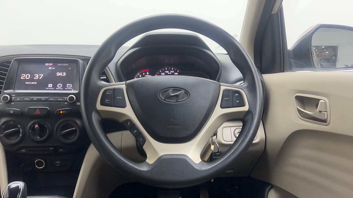 Used 2019 Hyundai Santro Sportz AMT Petrol Automatic interior STEERING VIEW