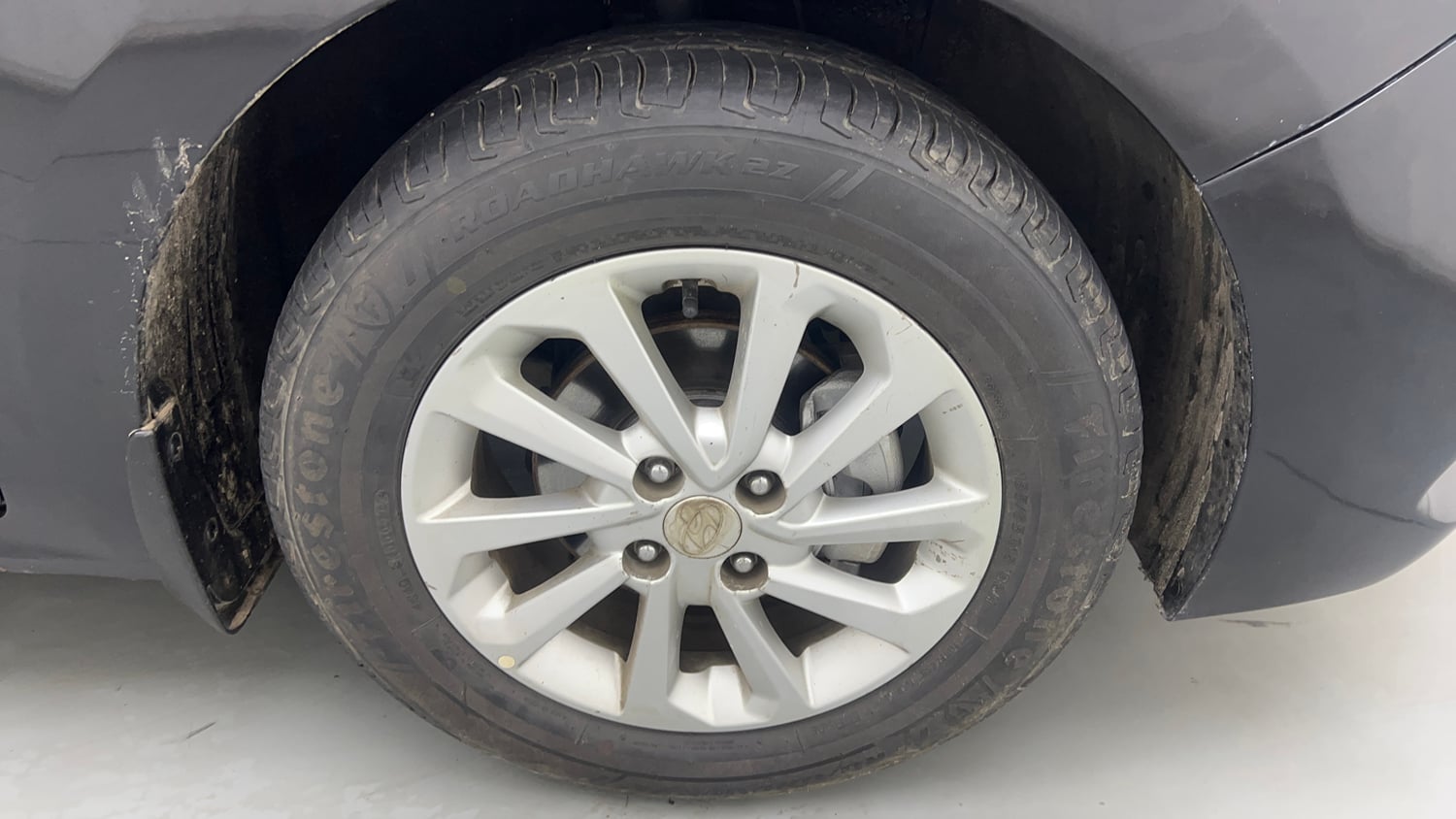 Used 2018 Hyundai Verna EX 1.6 VTVT AT Petrol Automatic tyres RIGHT FRONT TYRE RIM VIEW