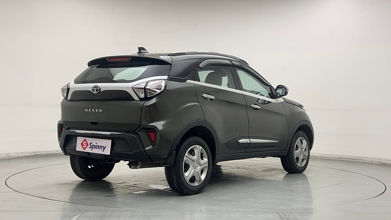 Used 2022 Tata Nexon XMA Plus (S) Petrol Automatic exterior RIGHT REAR CORNER VIEW