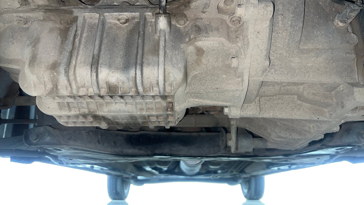 Used 2017 Ford Figo Aspire Titanium 1.2 Ti-VCT Petrol Manual extra FRONT LEFT UNDERBODY VIEW