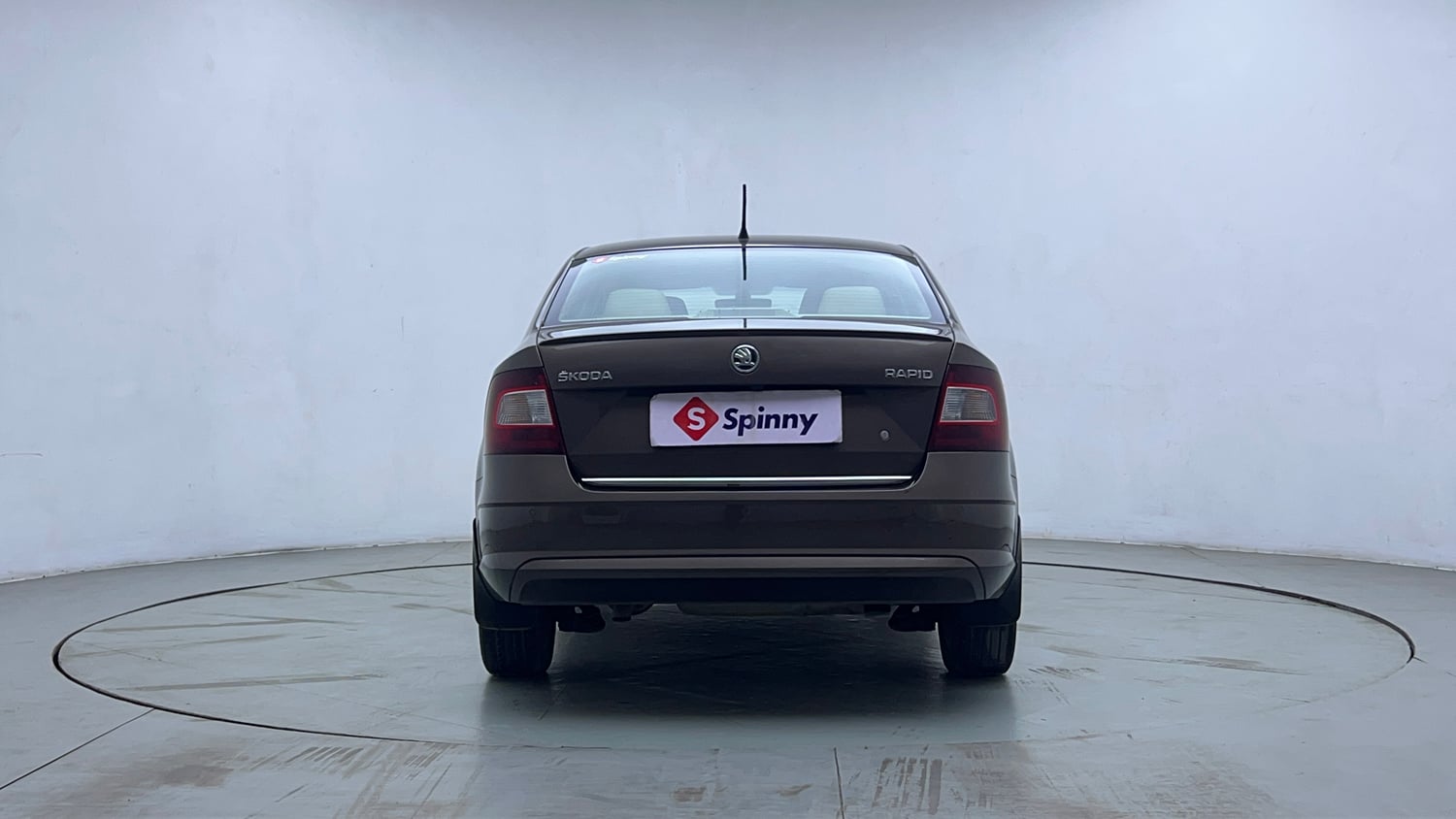 Used 2021 Skoda Rapid Style AT Petrol Automatic exterior BACK VIEW