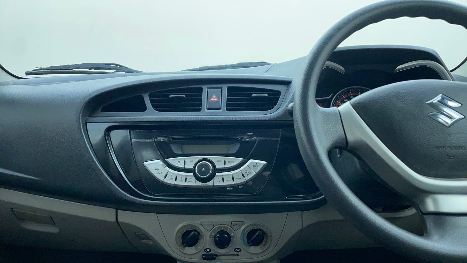 Used 2017 maruti-suzuki Alto K10 VXi (O) AMT Petrol Automatic interior MUSIC SYSTEM & AC CONTROL VIEW