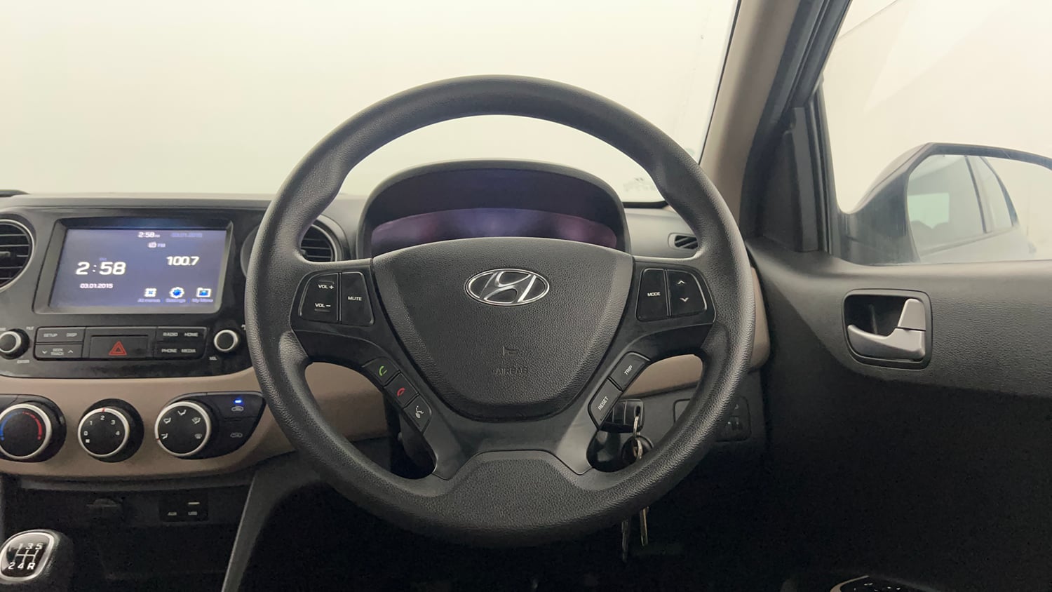 Used 2020 Hyundai Grand i10 Sportz 1.2 Kappa VTVT Petrol Manual interior STEERING VIEW