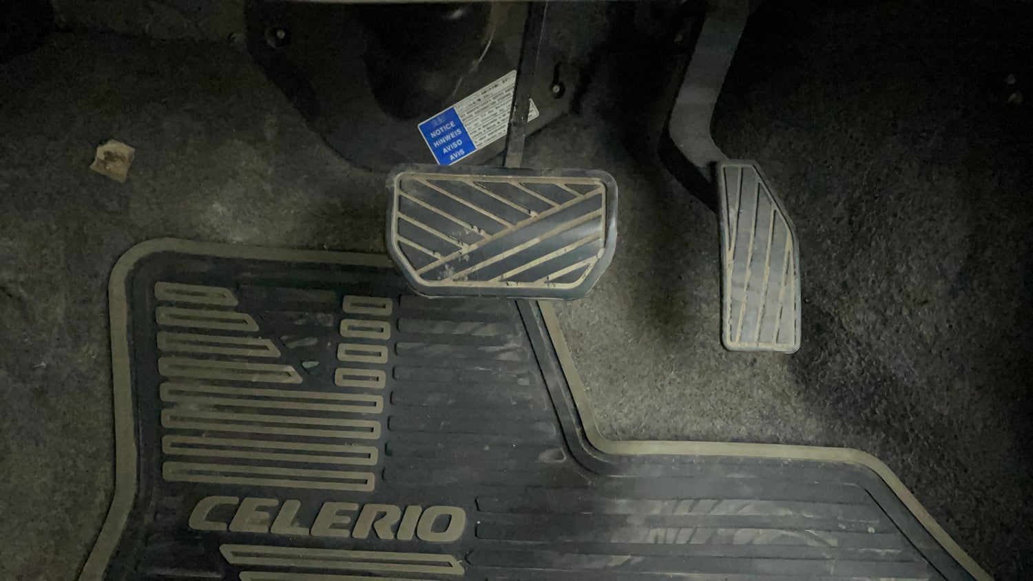 Used 2019 Maruti Suzuki Celerio ZXi (O) AMT Petrol Automatic interior PEDALS VIEW