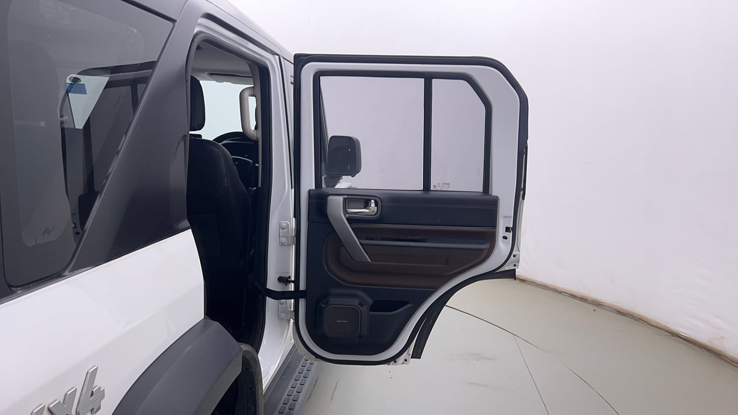 Used 2025 Mahindra Thar Roxx AX7 L Diesel AT 4WD Diesel Automatic interior RIGHT REAR DOOR OPEN VIEW