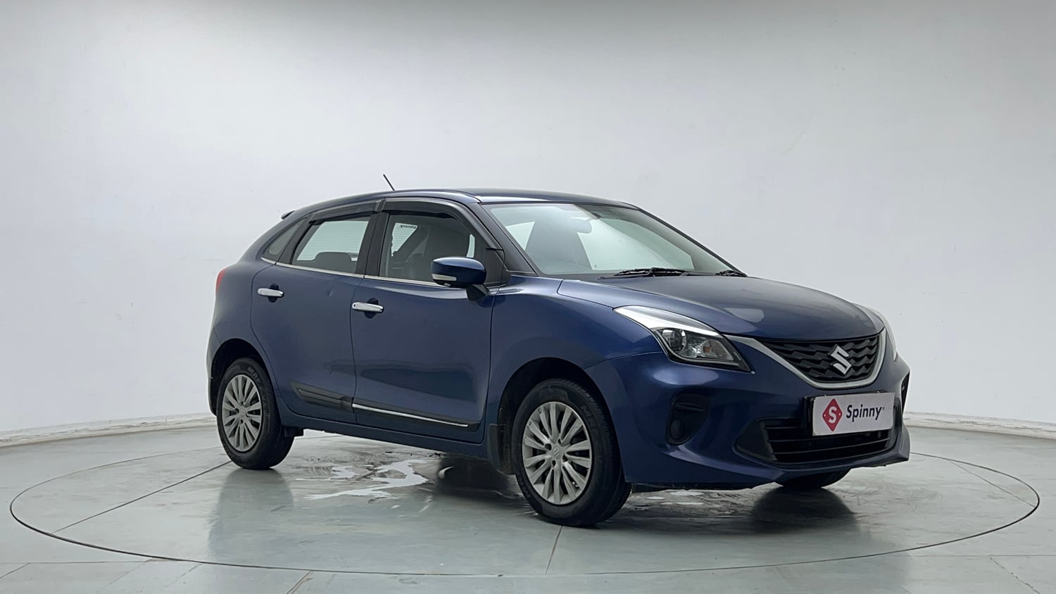 Used 2021 Maruti Suzuki Baleno Delta Petrol Manual exterior RIGHT FRONT CORNER VIEW