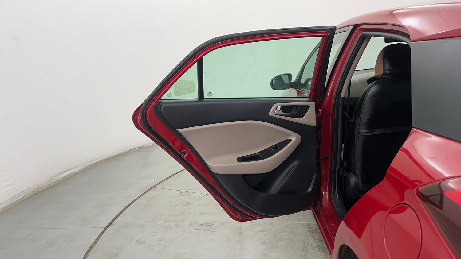 Used 2015 Hyundai Elite i20 Asta 1.2 Petrol Manual interior LEFT REAR DOOR OPEN VIEW