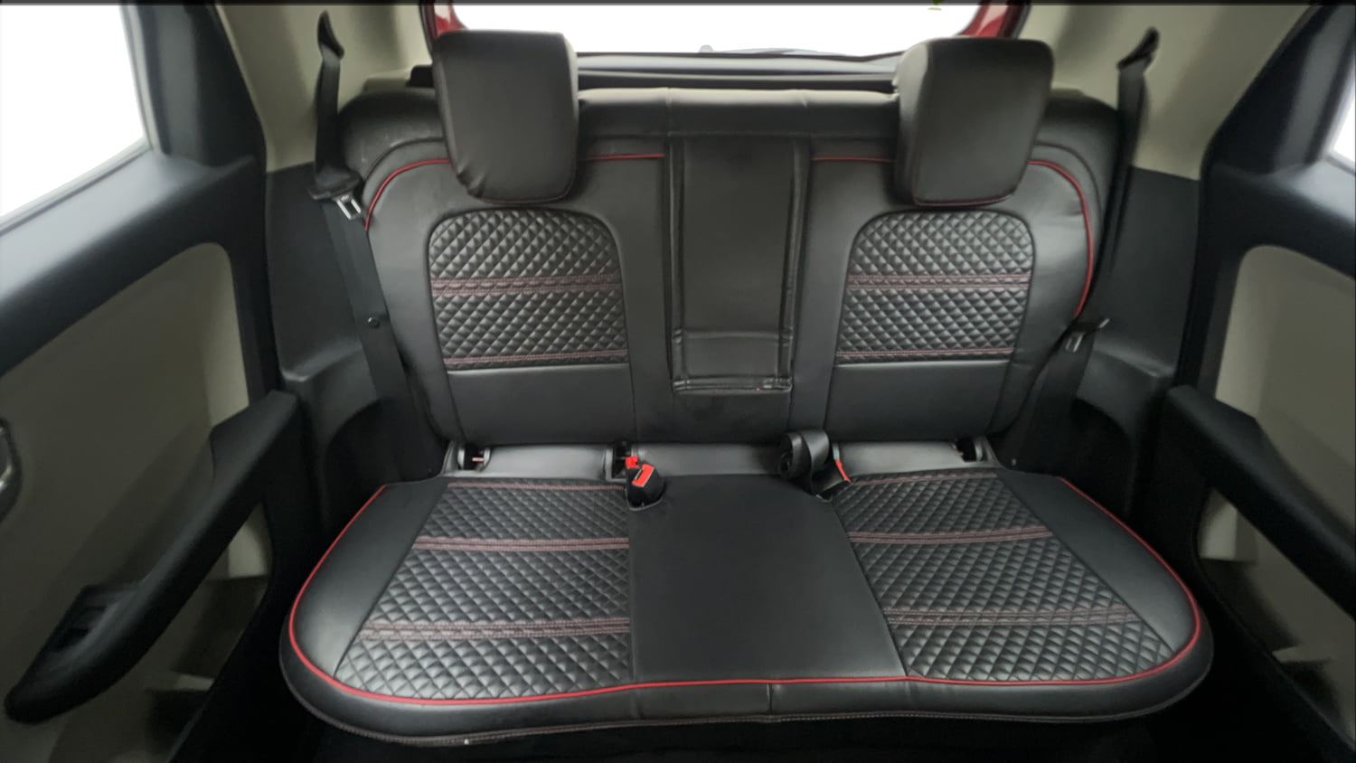 Used 2023 Tata Altroz XZA Petrol Petrol Automatic interior REAR SEAT CONDITION VIEW