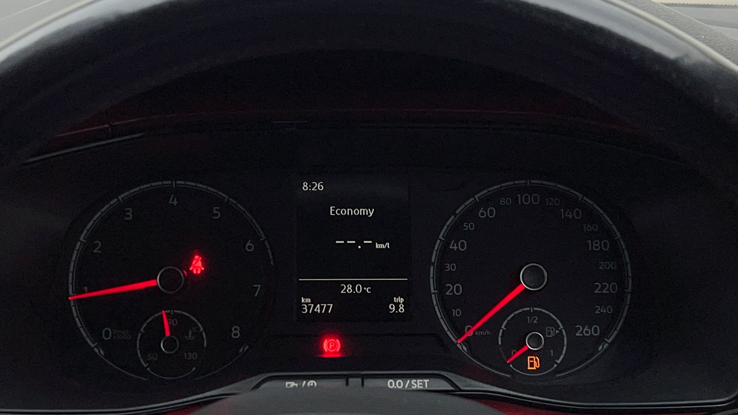 Used 2023 Volkswagen Taigun GT 1.5 TSI MT Petrol Manual interior CLUSTERMETER VIEW