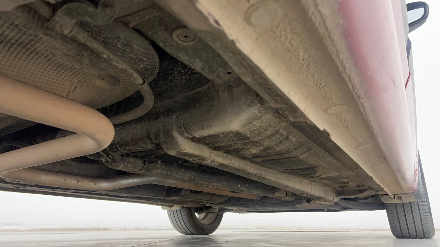 Used 2015 Hyundai Elite i20 Asta 1.2 Petrol Manual extra REAR RIGHT UNDERBODY VIEW
