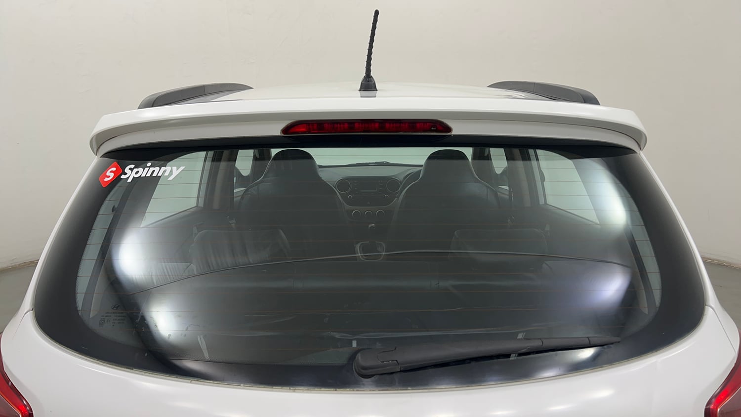 Used 2014 Hyundai Grand i10 Asta AT 1.2 Kappa VTVT Petrol Automatic exterior BACK WINDSHIELD VIEW