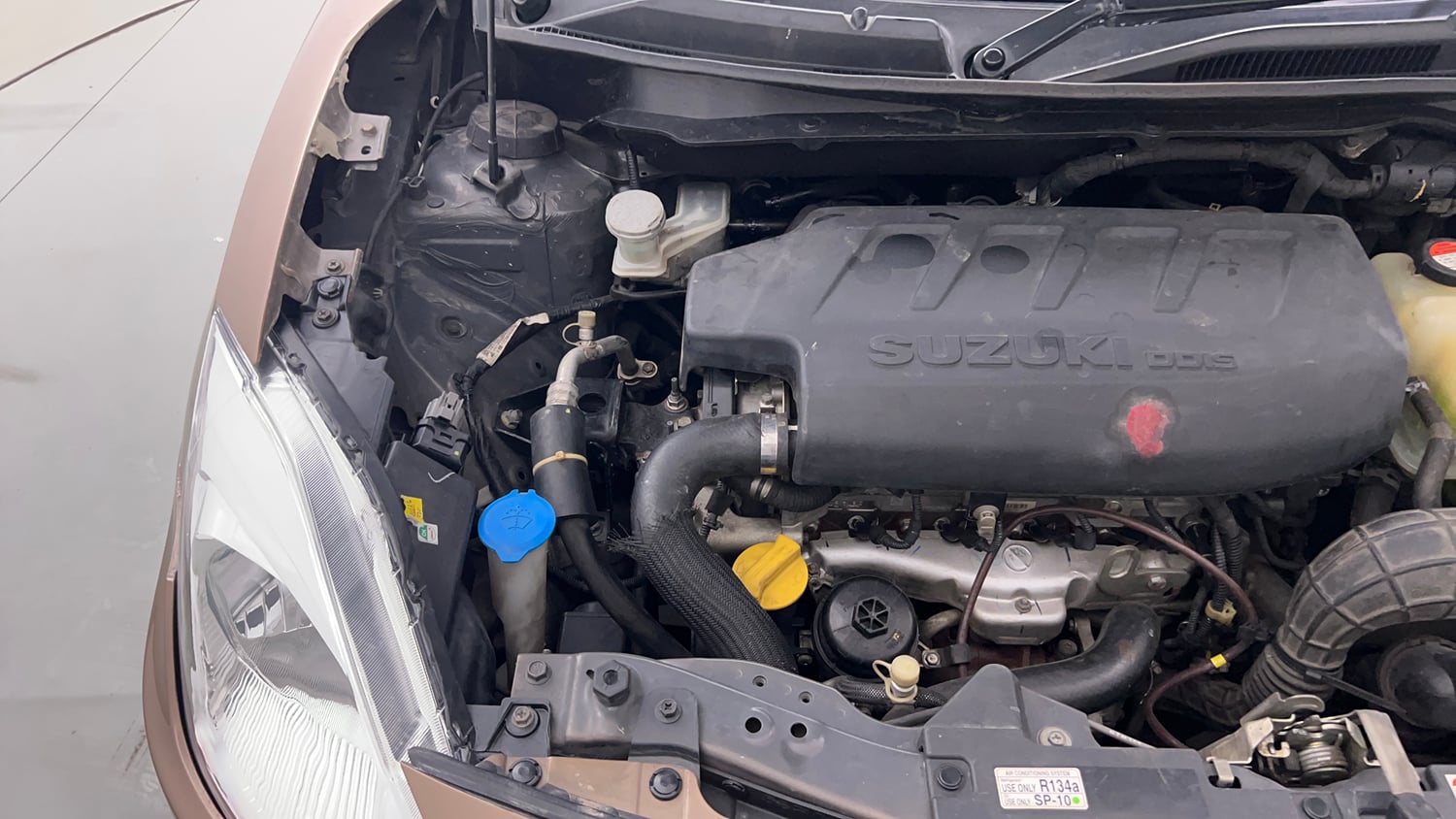 Used 2019 Maruti Suzuki Dzire VDi Diesel Manual engine ENGINE RIGHT SIDE VIEW