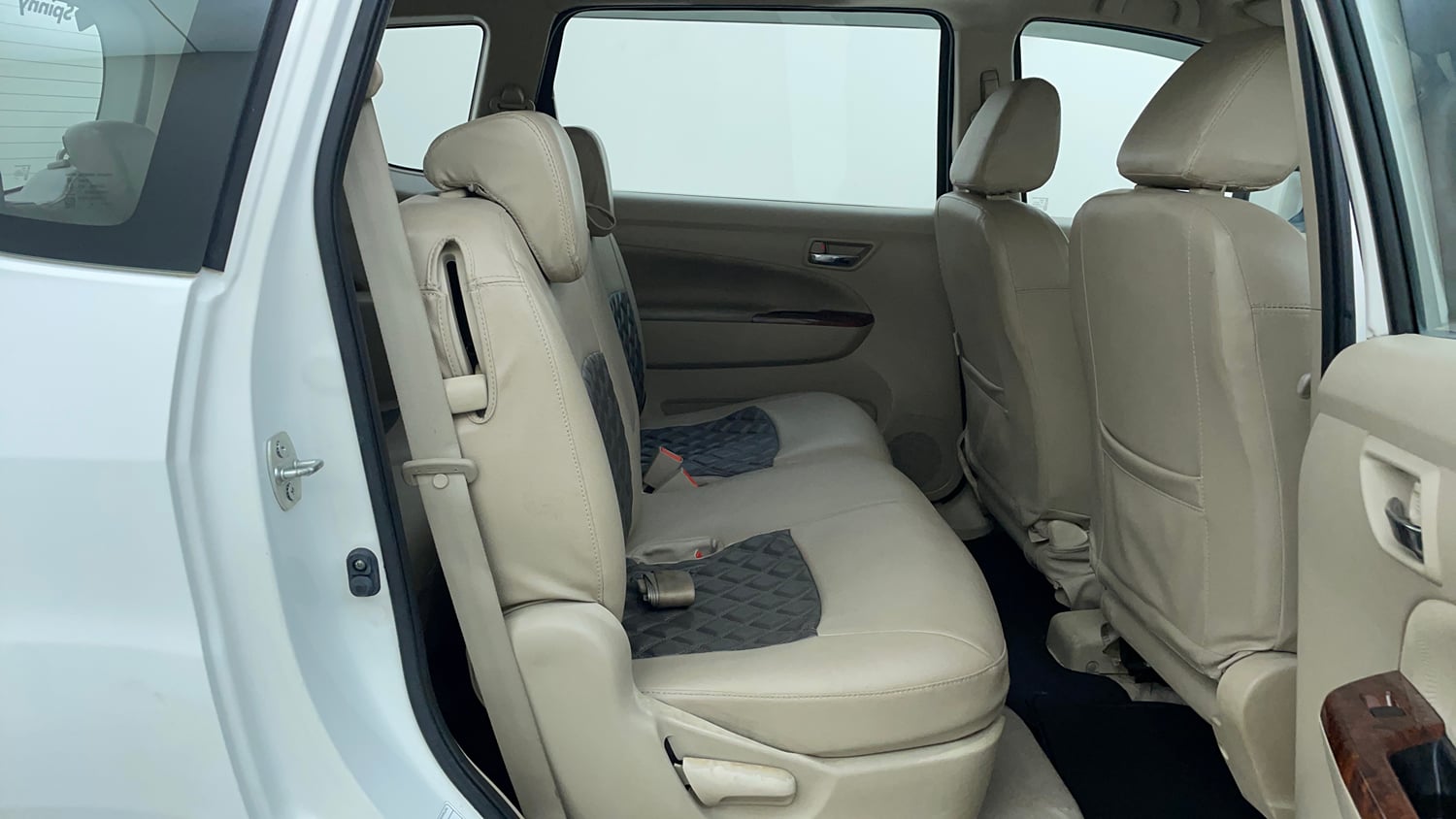 Used 2016 Maruti Suzuki Ertiga ZXI+ Petrol Manual interior RIGHT SIDE REAR DOOR CABIN VIEW