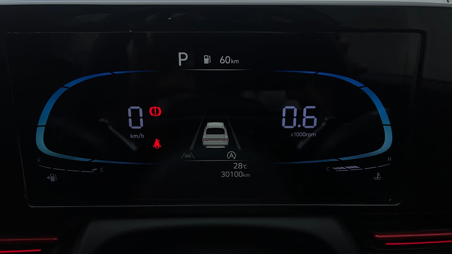 Used 2024 Hyundai Verna SX (O) 1.5 Turbo Petrol DCT Petrol Automatic interior CLUSTERMETER VIEW
