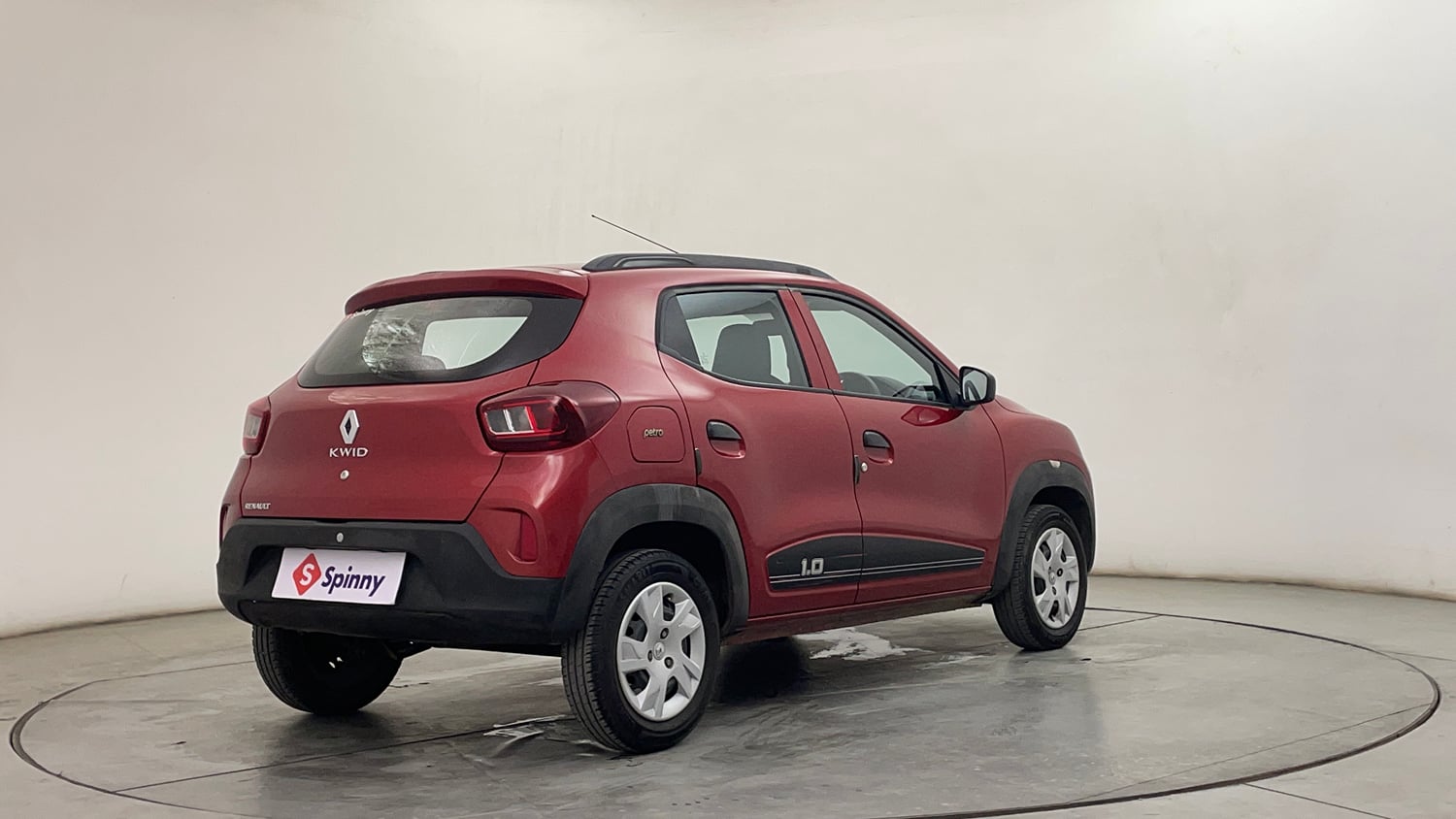Used 2024 Renault Kwid RXL (O) 1.0 Petrol Manual exterior RIGHT REAR CORNER VIEW