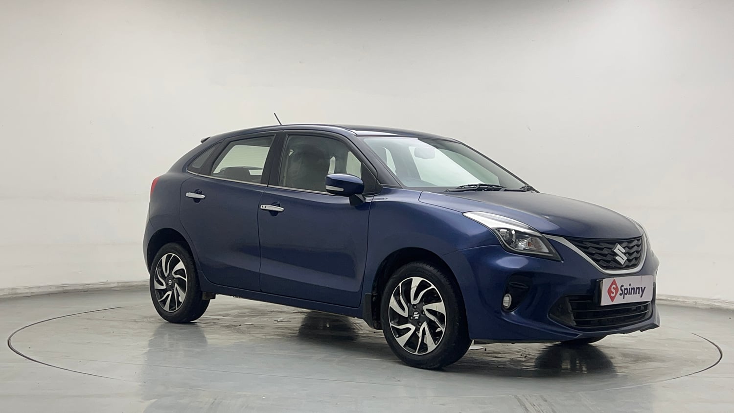 Used 2021 Maruti Suzuki Baleno Zeta Petrol Manual exterior RIGHT FRONT CORNER VIEW