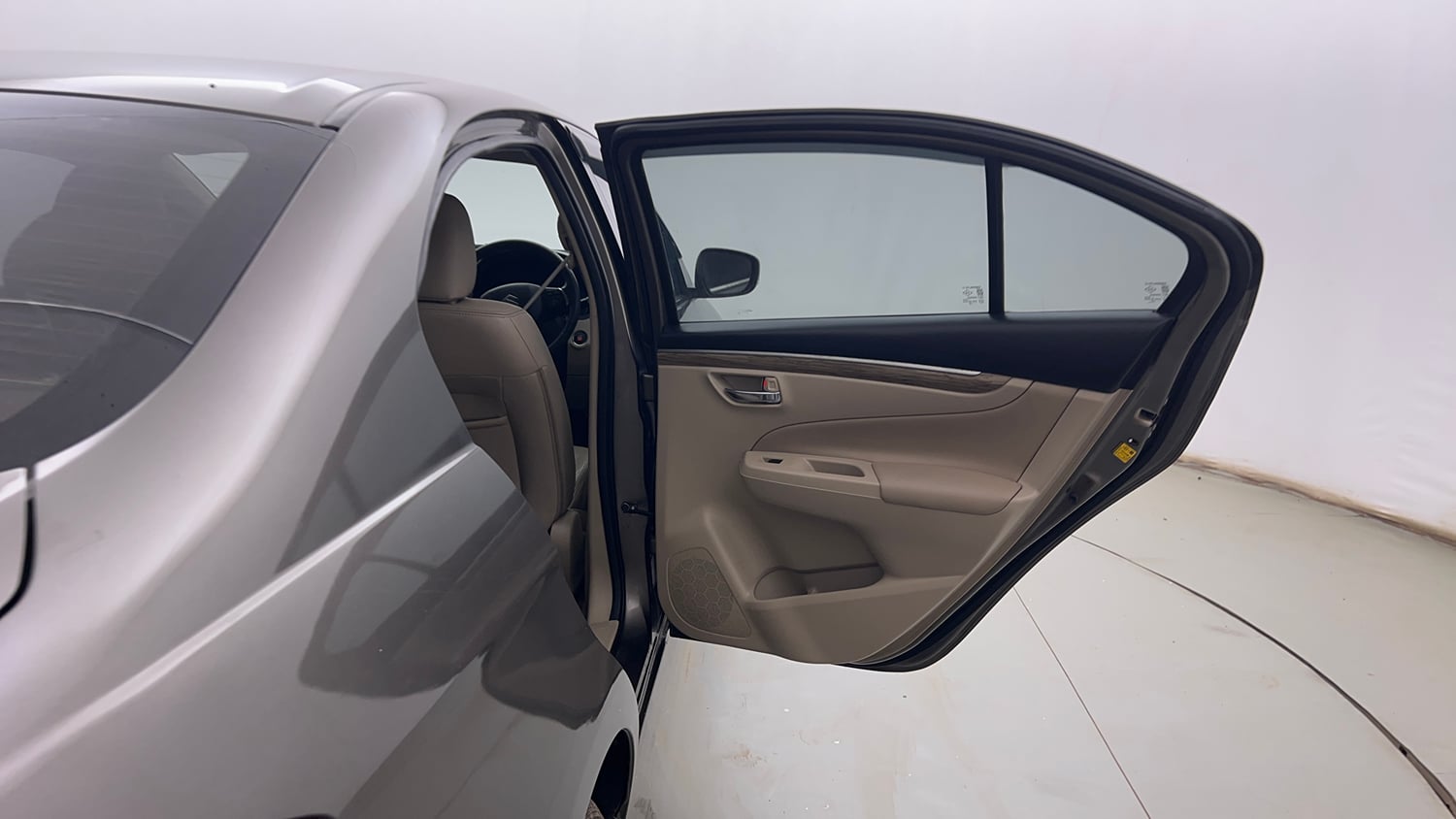 Used 2021 Maruti Suzuki Ciaz Alpha 1.5 Petrol Manual interior RIGHT REAR DOOR OPEN VIEW