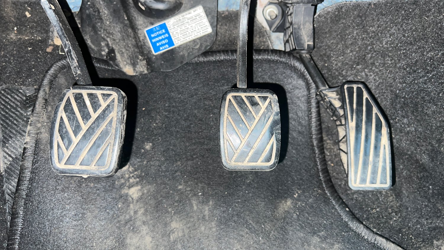 Used 2020 Maruti Suzuki Baleno Sigma Petrol Manual interior PEDALS VIEW