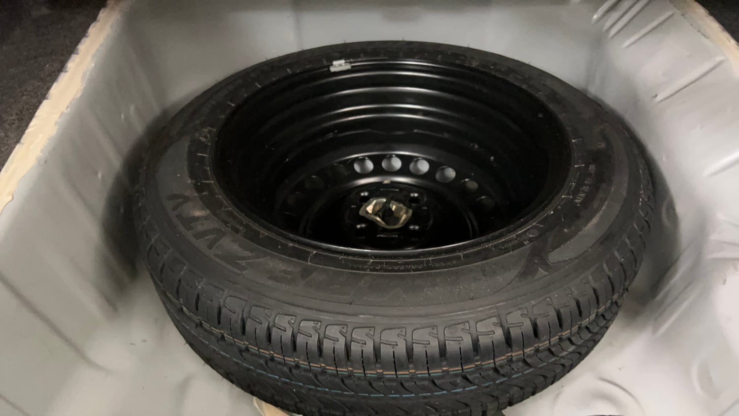 Used 2023 Honda City V CVT Petrol Petrol Automatic tyres SPARE TYRE VIEW