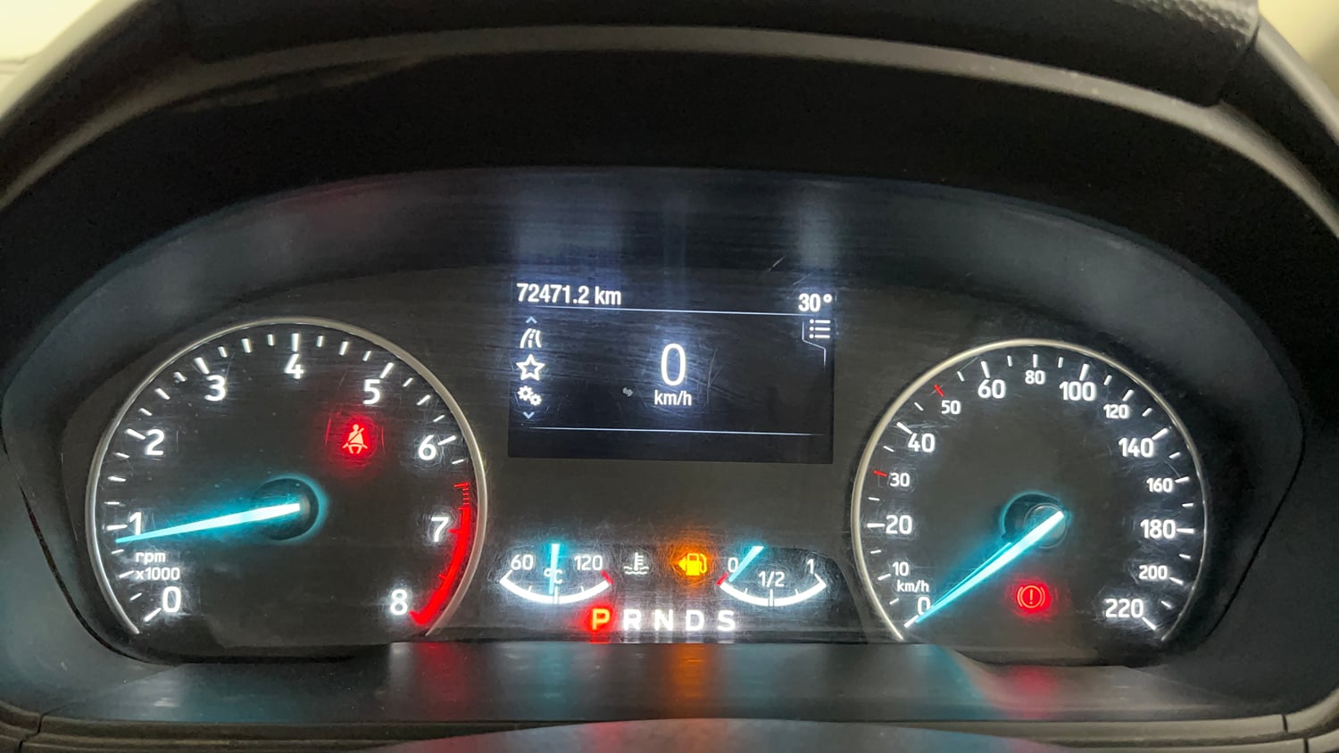 Used 2021 Ford EcoSport Titanium Plus 1.5L Ti-VCT AT Petrol Automatic interior CLUSTERMETER VIEW