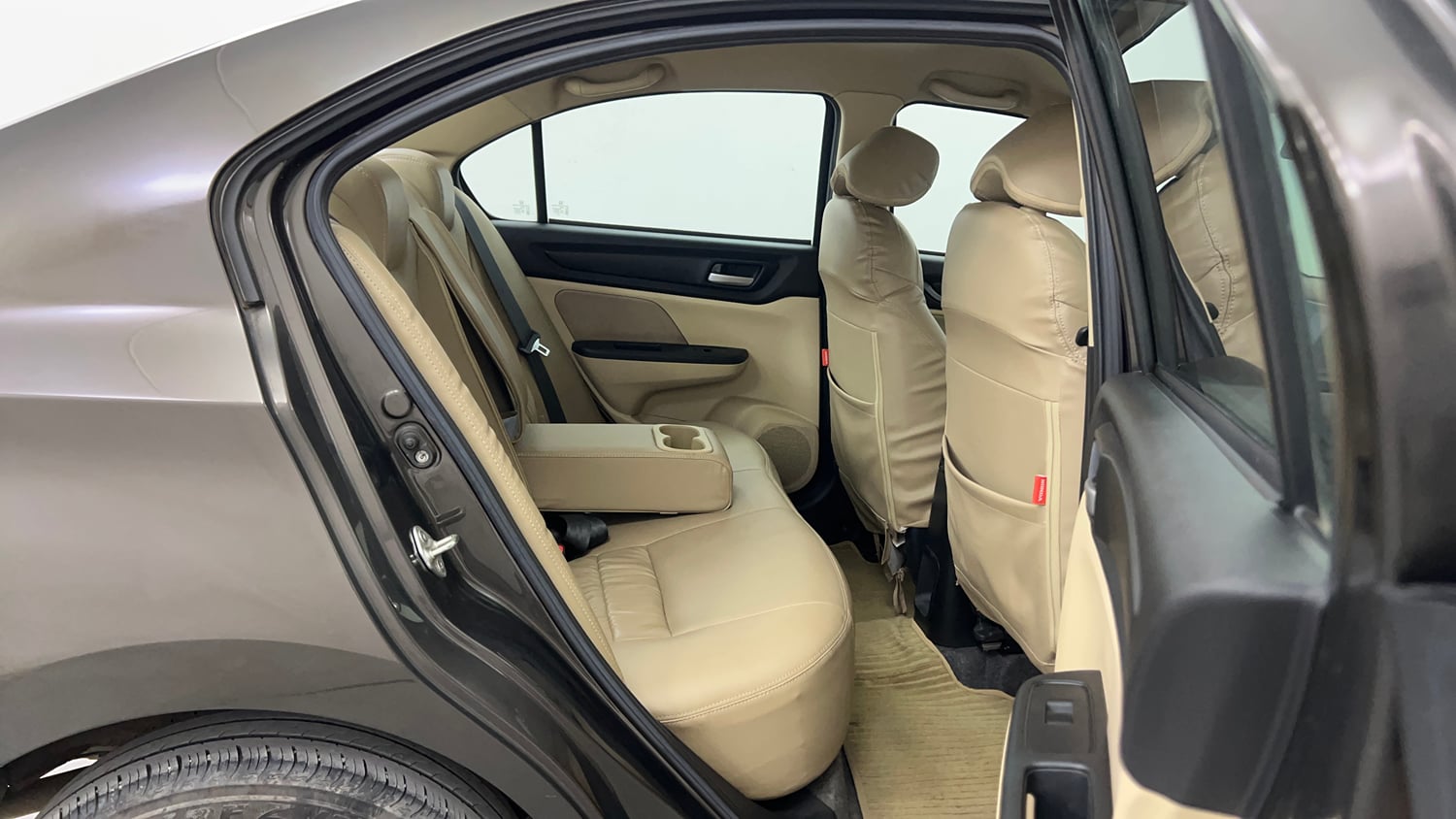 Used 2020 Honda Amaze 1.2 VX CVT Petrol Petrol Automatic interior RIGHT SIDE REAR DOOR CABIN VIEW