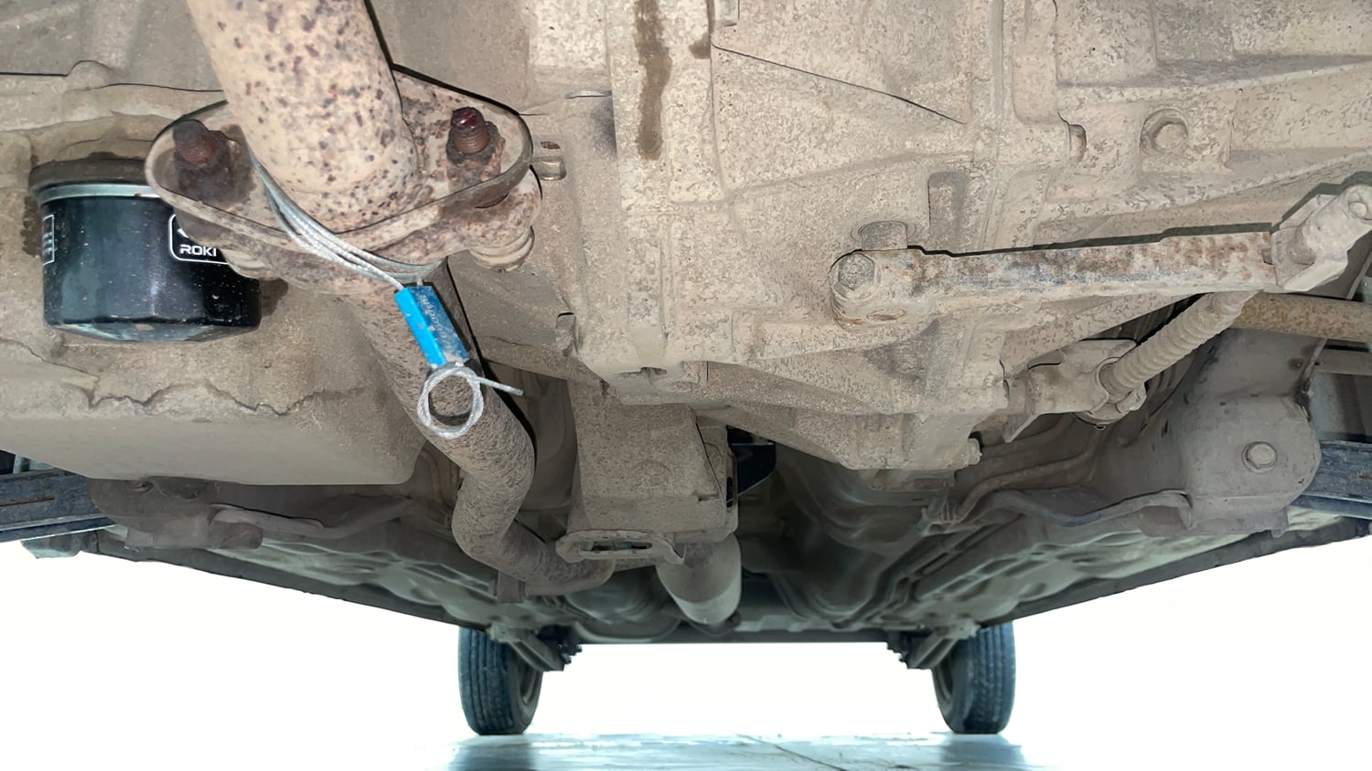 Used 2017 Maruti Suzuki Alto K10 VXi Petrol Manual extra FRONT LEFT UNDERBODY VIEW