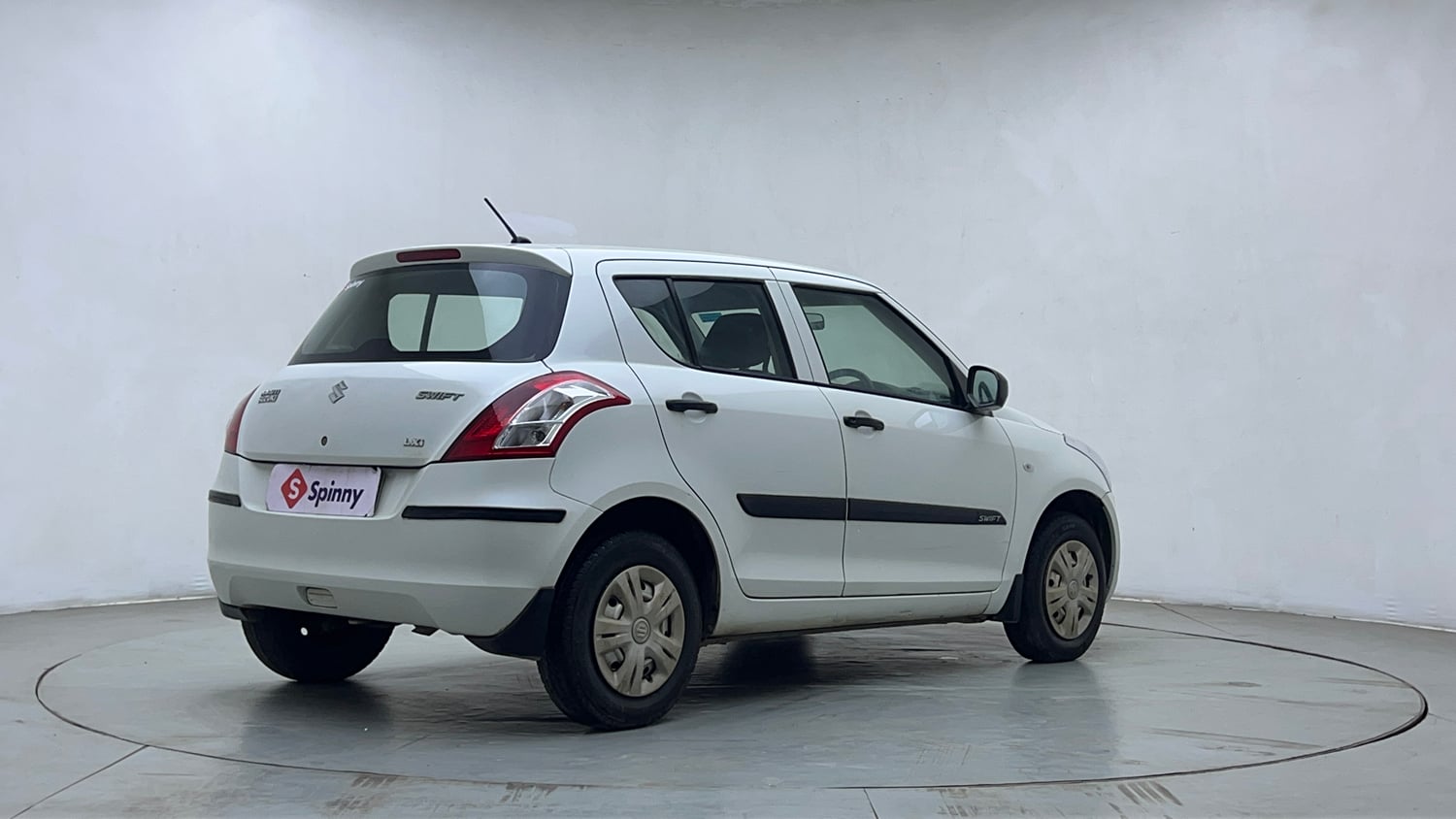 Used 2013 Maruti Suzuki Swift LXi Petrol Manual exterior RIGHT REAR CORNER VIEW